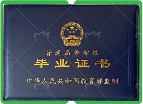 沙坡头普通高等学校毕业证书